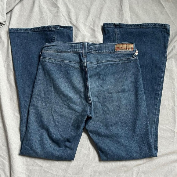 Vintage Ben Sherman Low Rise Boot Cut Blue Jeans - Picture 6 of 7